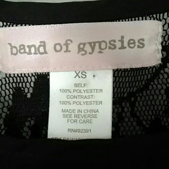 Band of gypsies lace back high low top - Picture 3 of 6